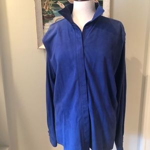 Vintage Vakko Suede Shirt